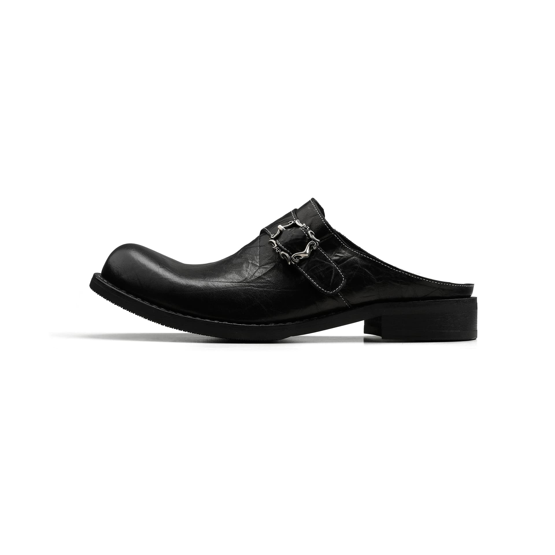 Сандалии HANQIAORIJI Black Blood Collection Закрытые тапочки Черный Унисекс - изображение 1