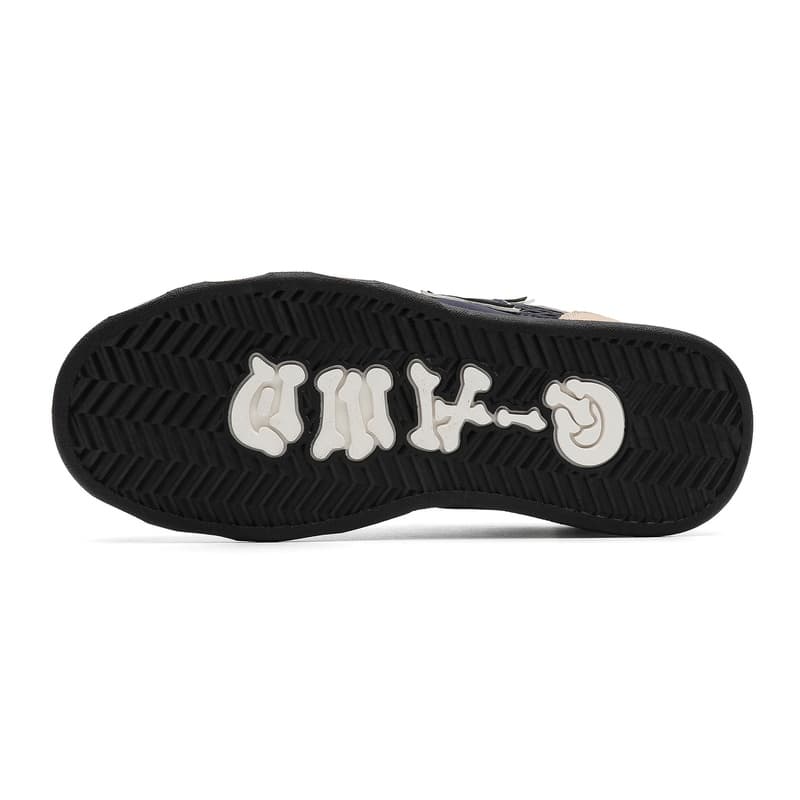 Кроссовки Q And Skate Shoes Low Top Темно-синий Хаки Белый Унисекс - изображение 5