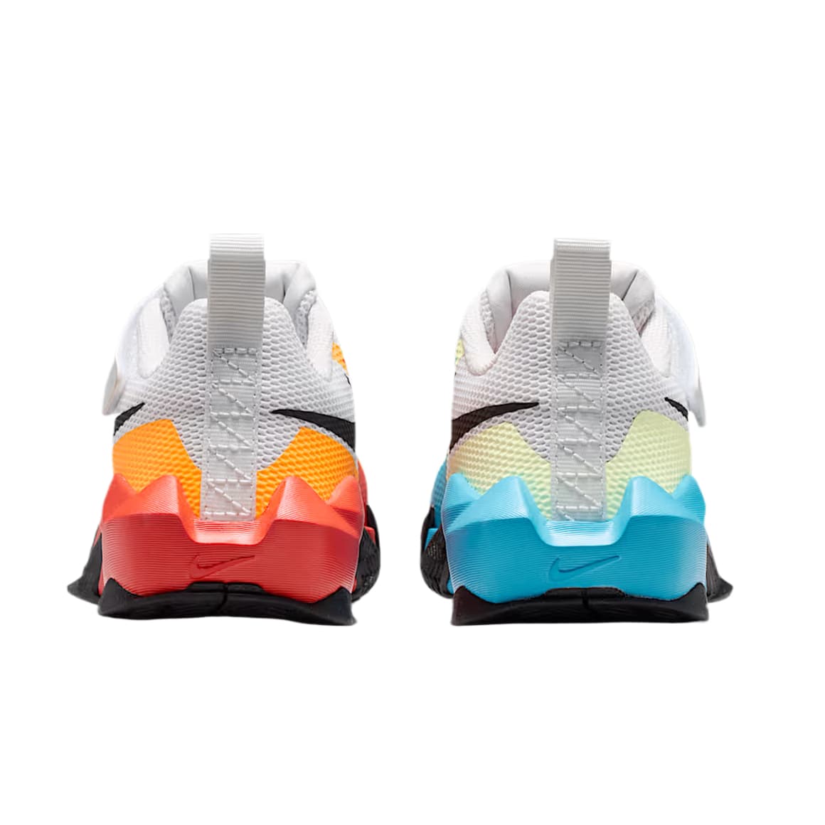 Кроссовки для баскетбола NIKE S.T.Dynamite Детские баскетбольные кроссовки Low Топ Экрю Страстный красный CURRENT Синий Черный Kids - изображение 4