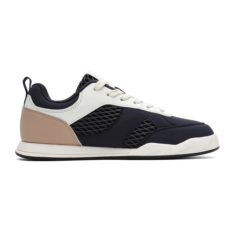 Кроссовки Q And Skate Shoes Low Top Темно-синий Хаки Белый Унисекс - изображение 2
