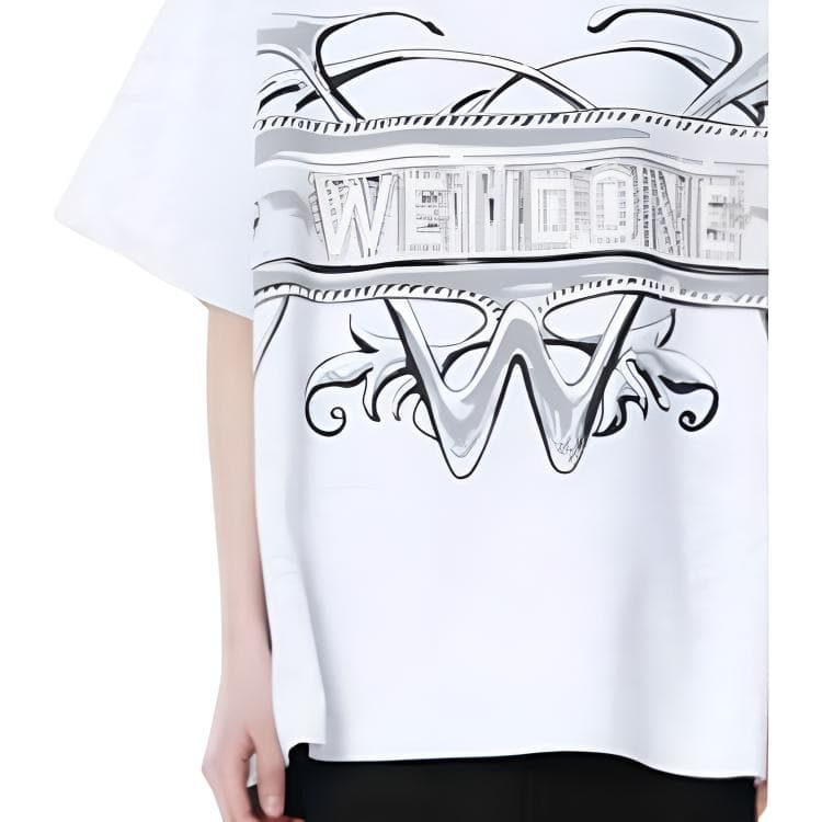 Футболка WE11DONE FW21 WT - изображение 3