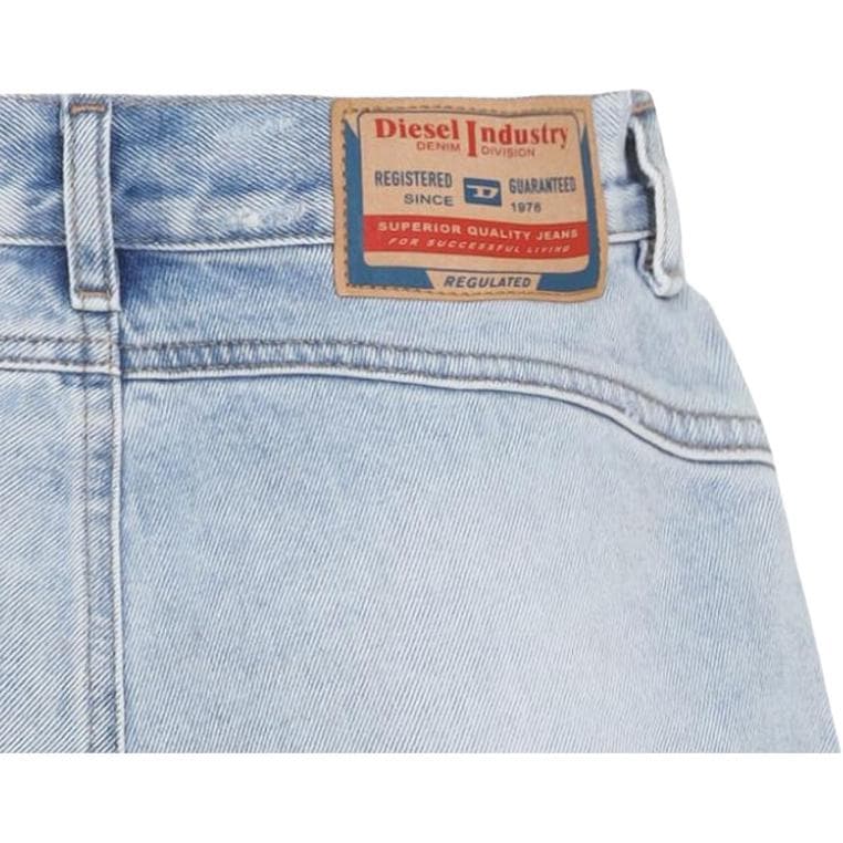 Diesel Джинсовые синие женские джинсовые шорты - изображение 3
