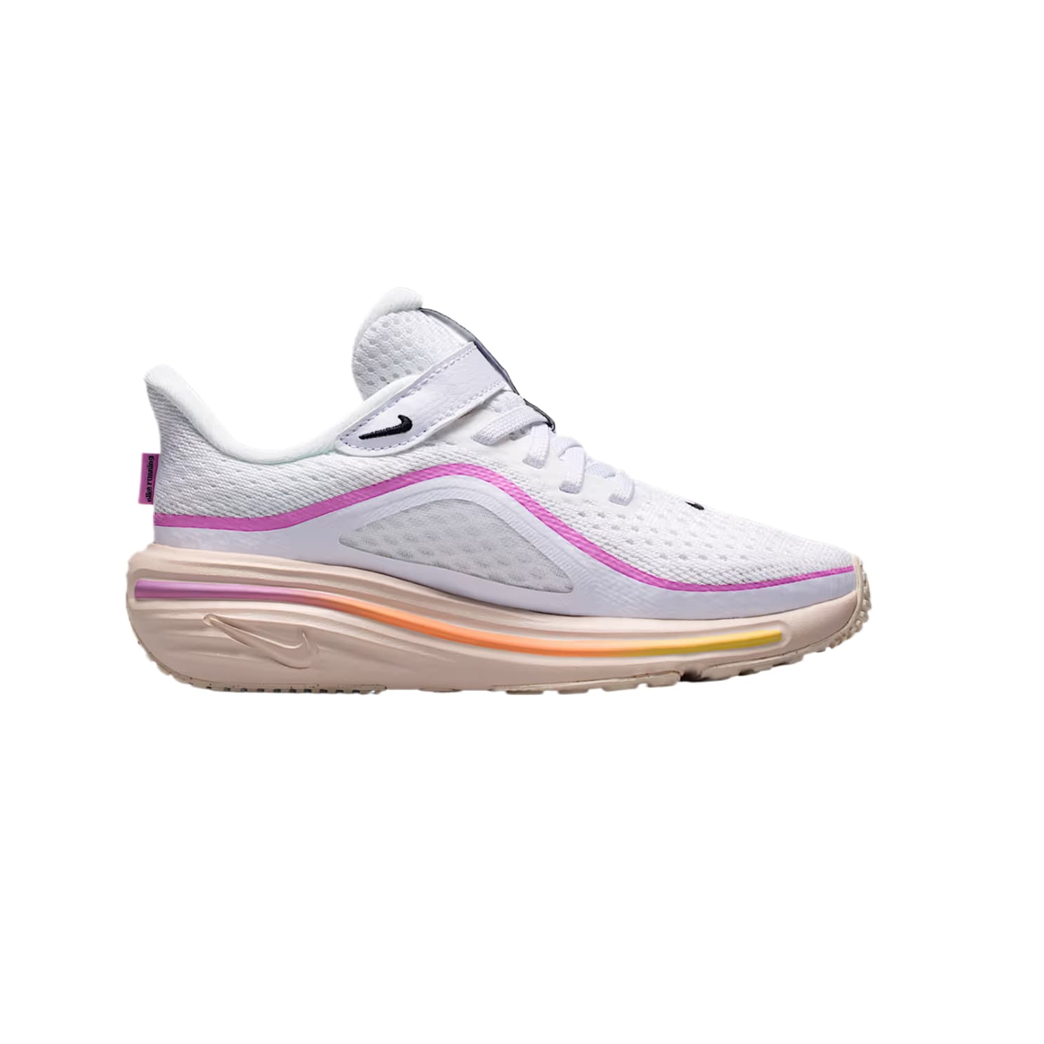 Кроссовки Nike Winflo 12 Детские беговые кроссовки Низкий Топ Белый Освежающий вариант Румяна Розово-белый Черный Kids - изображение 2