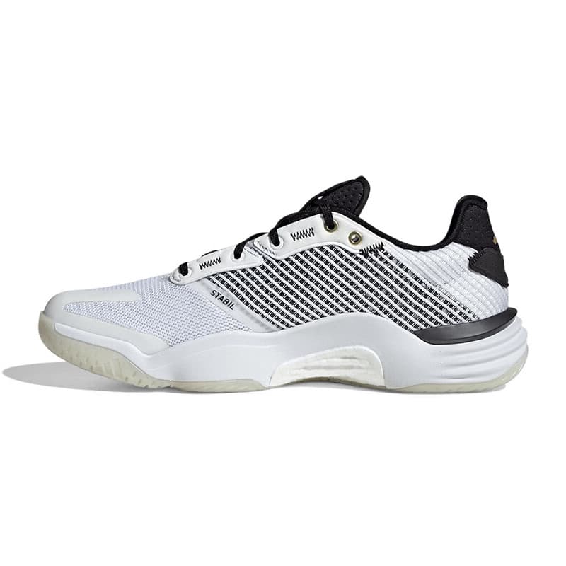 Кроссовки Adidas STABIL 16 Волейбольные кроссовки Низкий Топ Белый Черный Унисекс - изображение 2