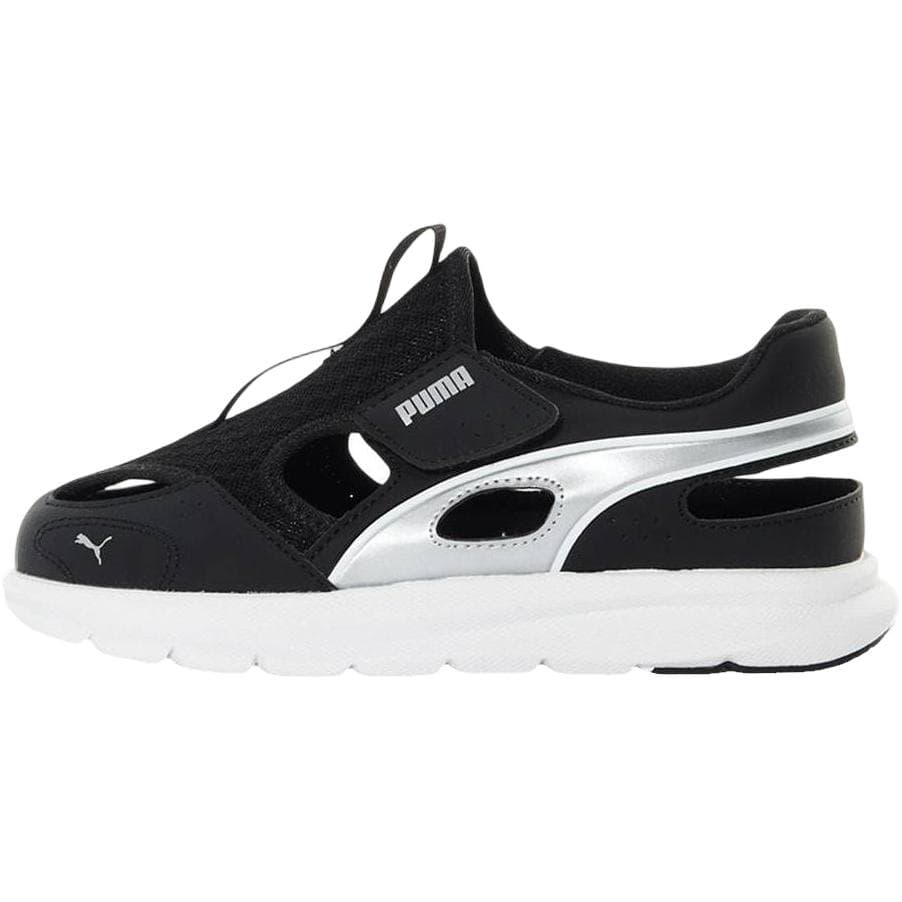 Сандалии PUMA EVOLVE Сандалии Детские сандалии Низкий Топ Черный Серебряный Kids - изображение 1