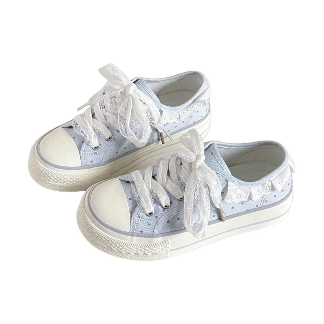 Кеды HUANQIU Canvas Shoes Low Top Women's - изображение 7