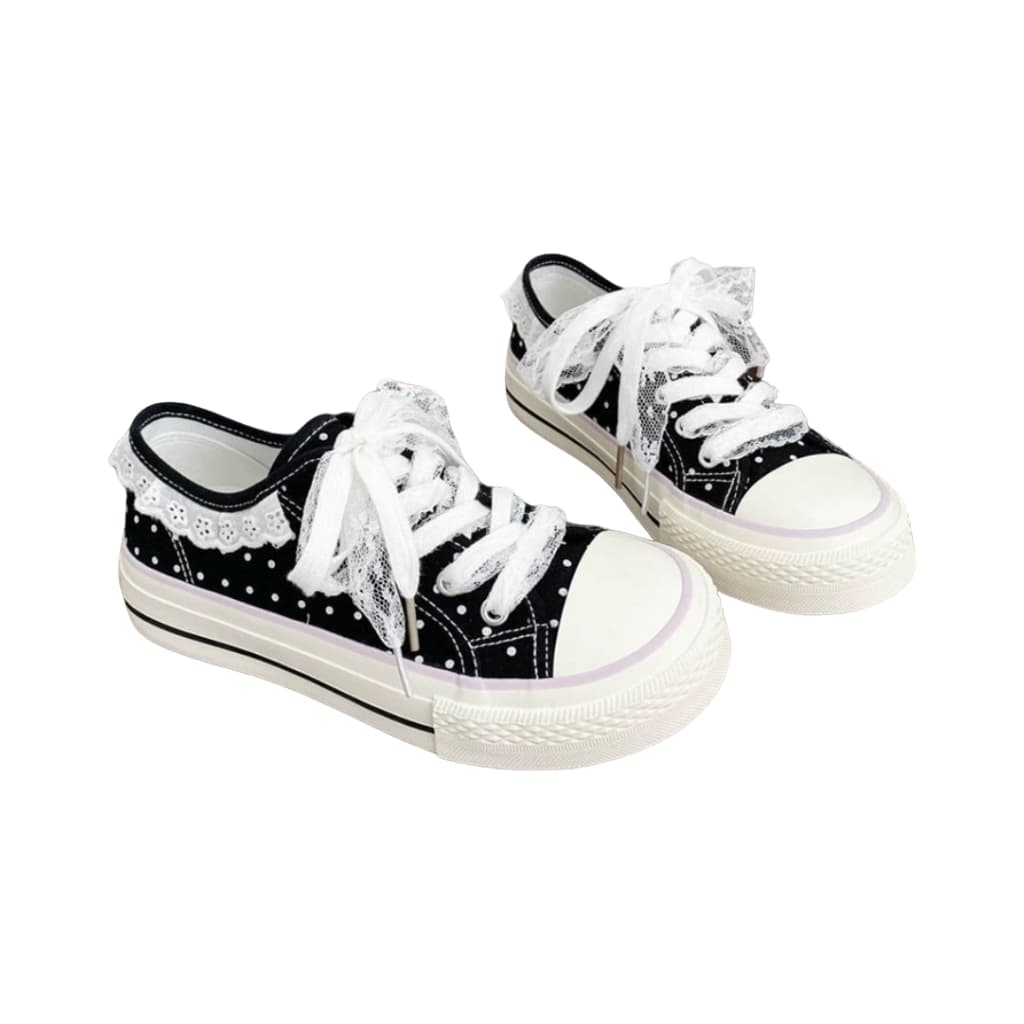 Кеды HUANQIU Canvas Shoes Low Top Women's - изображение 4