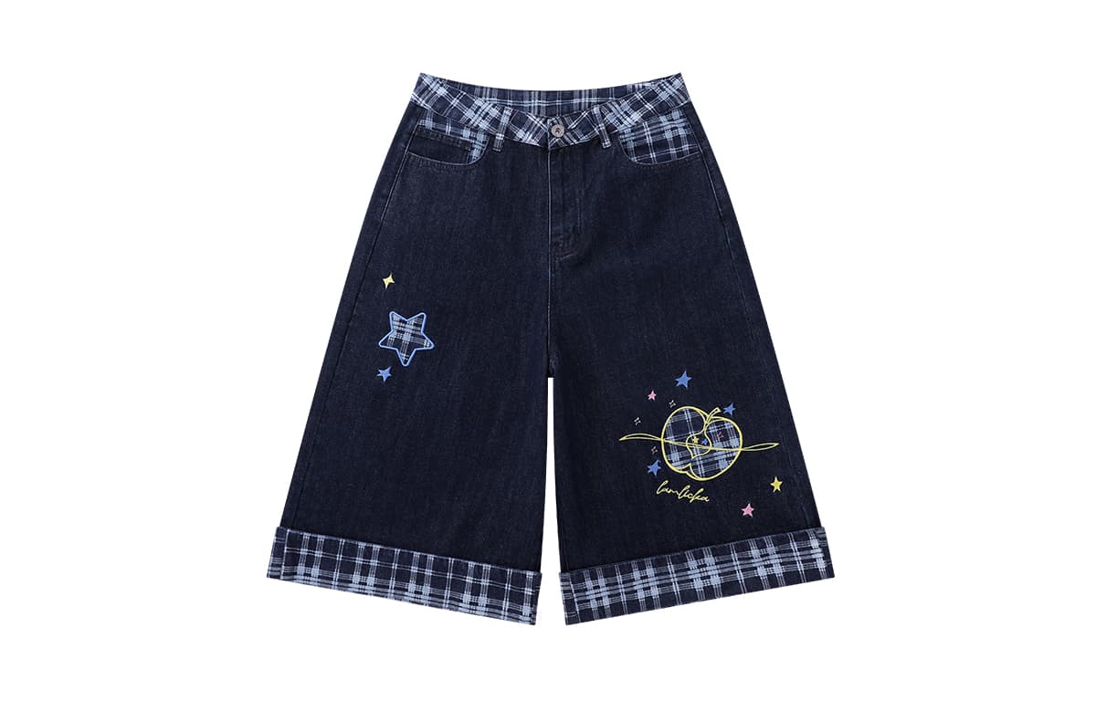 Джинсовые шорты LAMLICKA Blue Unisex Джинсовые шорты - изображение 1