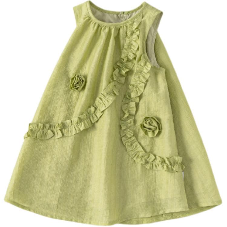 PIERRE CARDIN Зеленые Детские Платья - изображение 4