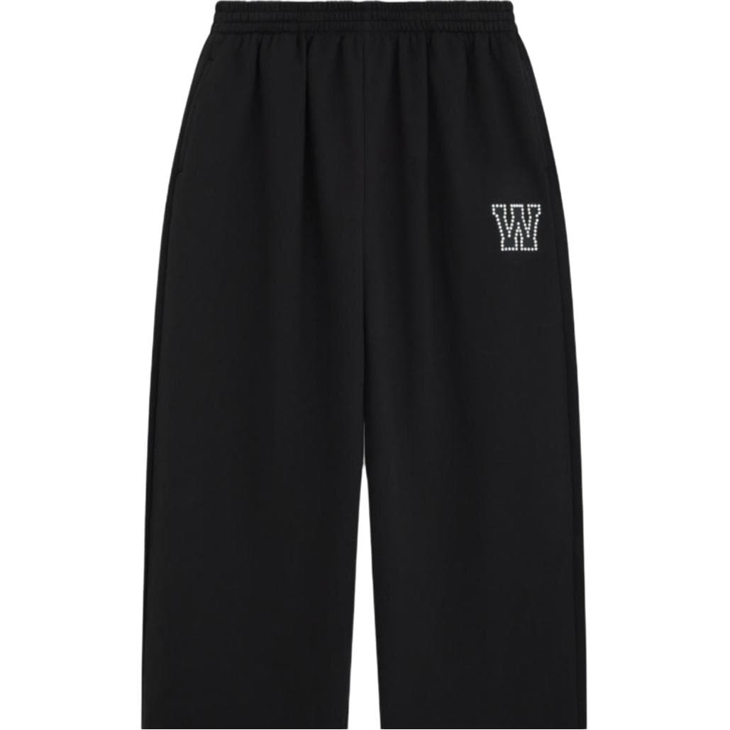Штаны WE11DONE FW24 Повседневные штаны Женские Черные - изображение 3