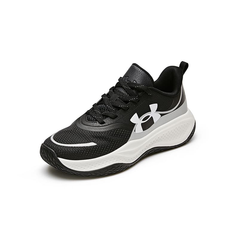 Кроссовки для баскетбола Under Armour Running Collection Детские баскетбольные кроссовки Low Топ Черный Kids - изображение 6