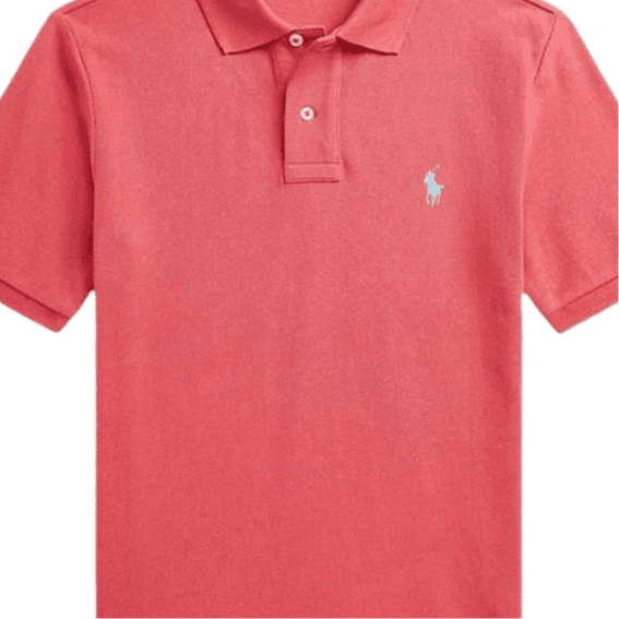 Polo Ralph Lauren Арбузно-розовый красный Kids Поло - изображение 3