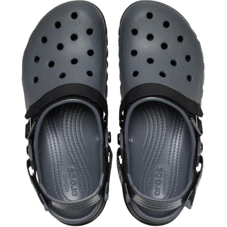 Сабо CROCS Duet Max II Сабо резиновые Угольно-черный Унисекс - изображение 3