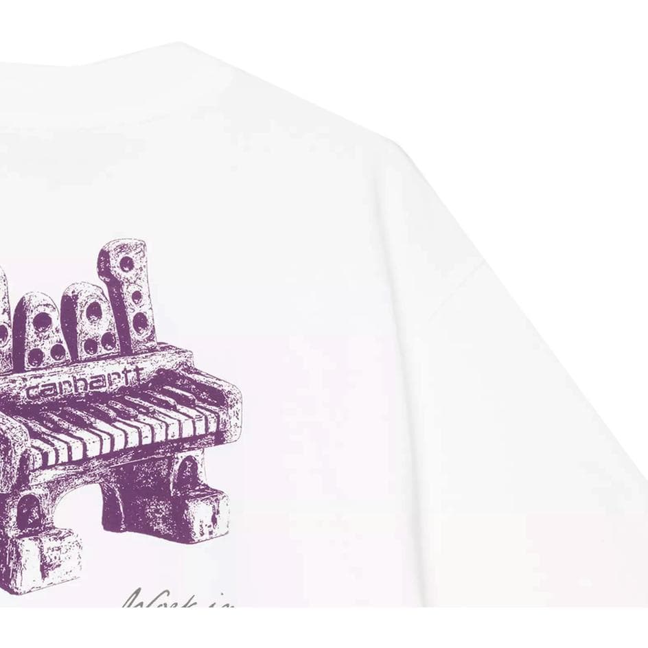 Футболка Carhartt WIP Белые Женские T-рубашки - изображение 3