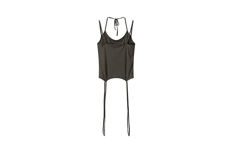 Майка CHUU Carbon Gray Женские Майки - изображение 2