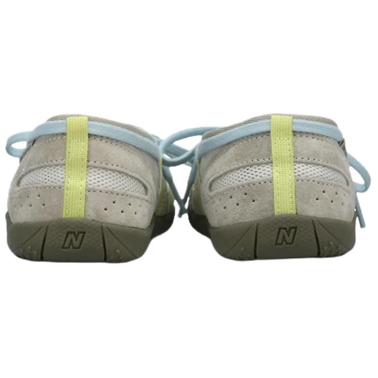 new balance Flat Breeze Туфли Мэри Джейн Low Топ Серо-желтый Женские - изображение 5