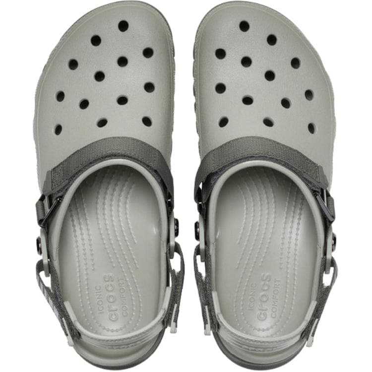 Сабо CROCS Duet Max II Сабо резиновые Серый Оливковый Унисекс - изображение 3