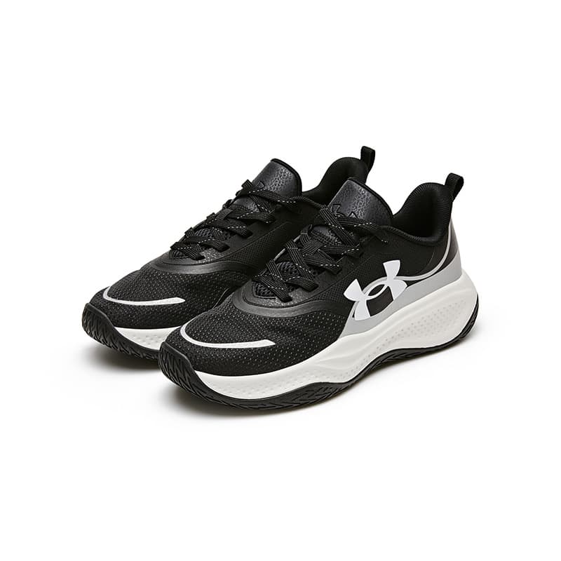Кроссовки для баскетбола Under Armour Running Collection Детские баскетбольные кроссовки Low Топ Черный Kids - изображение 2
