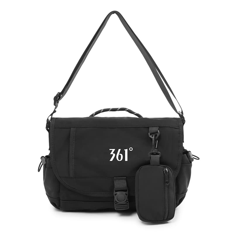 Сумка через плечо 361° Crossbody Bag Black (Брелок включен) Unisex - изображение 1
