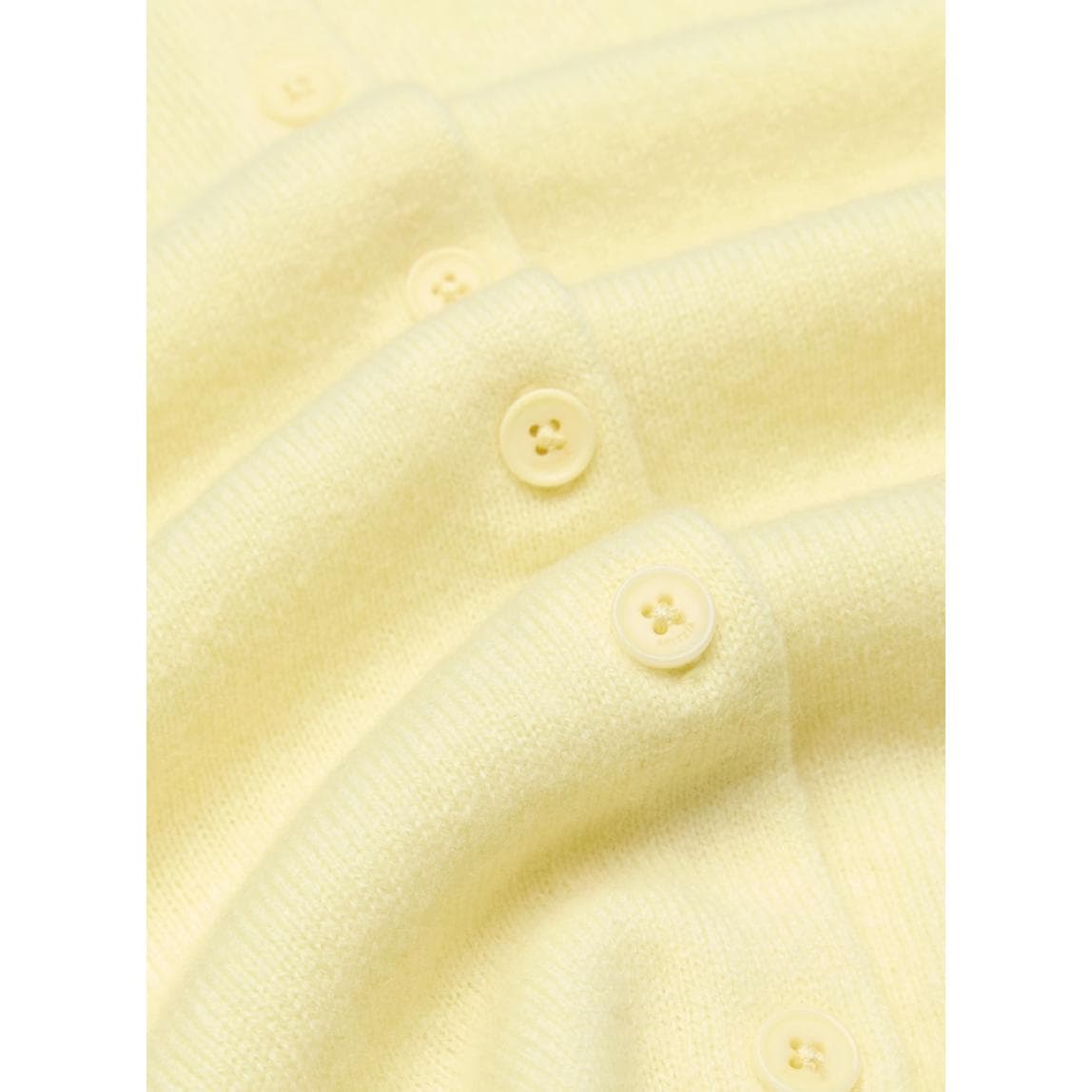 Aritzia FW25 Bare Плюш с круглым узором Кардиган с короткими рукавами средней длины Плюш с круглым узором Свитер - изображение 2