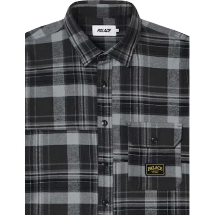 Рубашка PALACE FW25 DROP2 LUMBER Як Патч OVERSHIRT Рубашка Унисекс - изображение 3