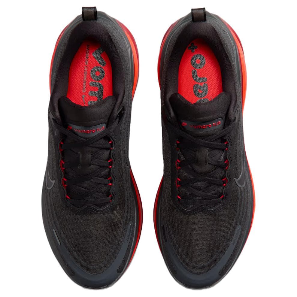 Кроссовки для бега NIKE Vomero Plus Износостойкий Дышащий Oтскок Лоу-топы Беговые кроссовки Мужской Черно-красный - изображение 3