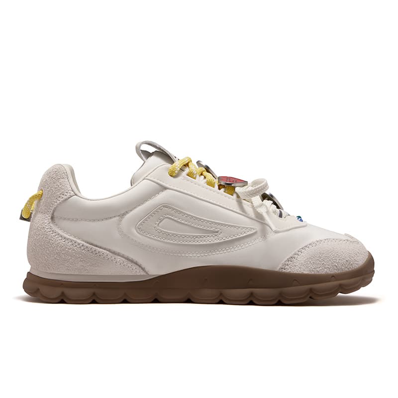 Кроссовки FILA FUSION BOBO BLING FOOTBALL Повседневная обувь Низкий Топ Арктический Волк Белый Топленое масло Коричневый Женские - изображение 2