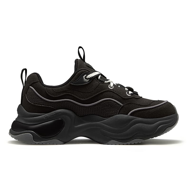 Кроссовки FILA FUSION BUBBLE DX Лоу-топы массивные кроссовки женские черный свинцово-серый - изображение 2