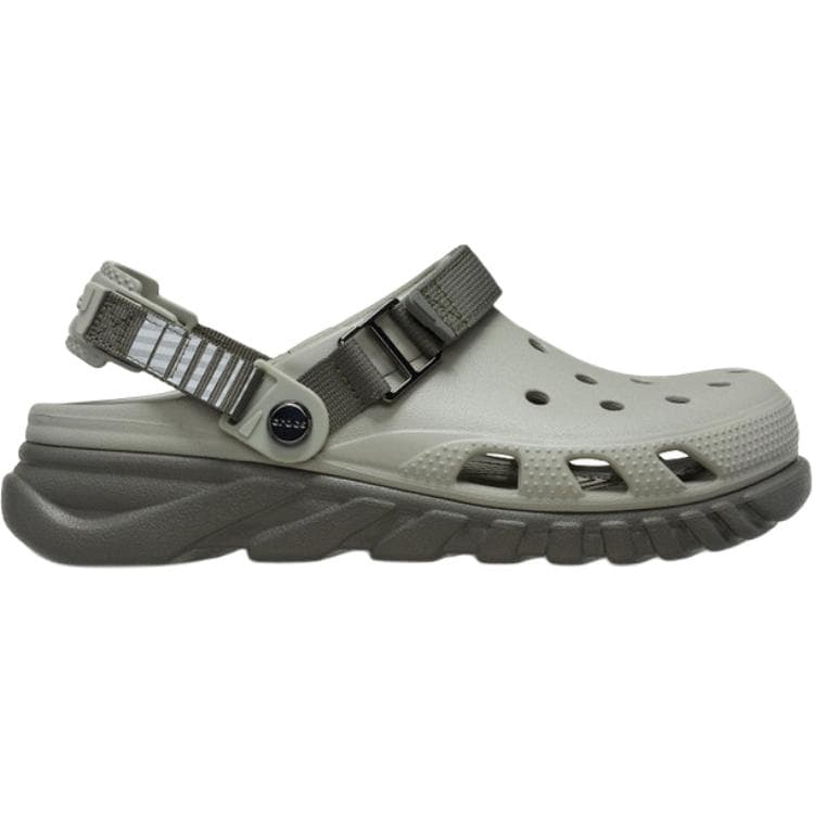 Сабо CROCS Duet Max II Сабо резиновые Серый Оливковый Унисекс - изображение 2