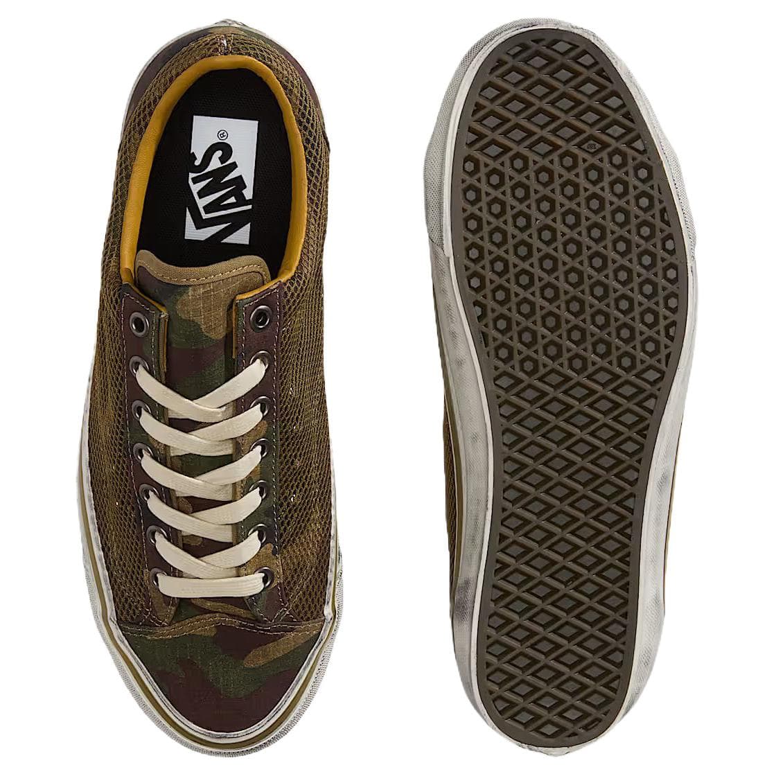 Кроссовки Vans Premium old skool 36 Кеды для скейтбординга Low Топ Зелёный Унисекс - изображение 4
