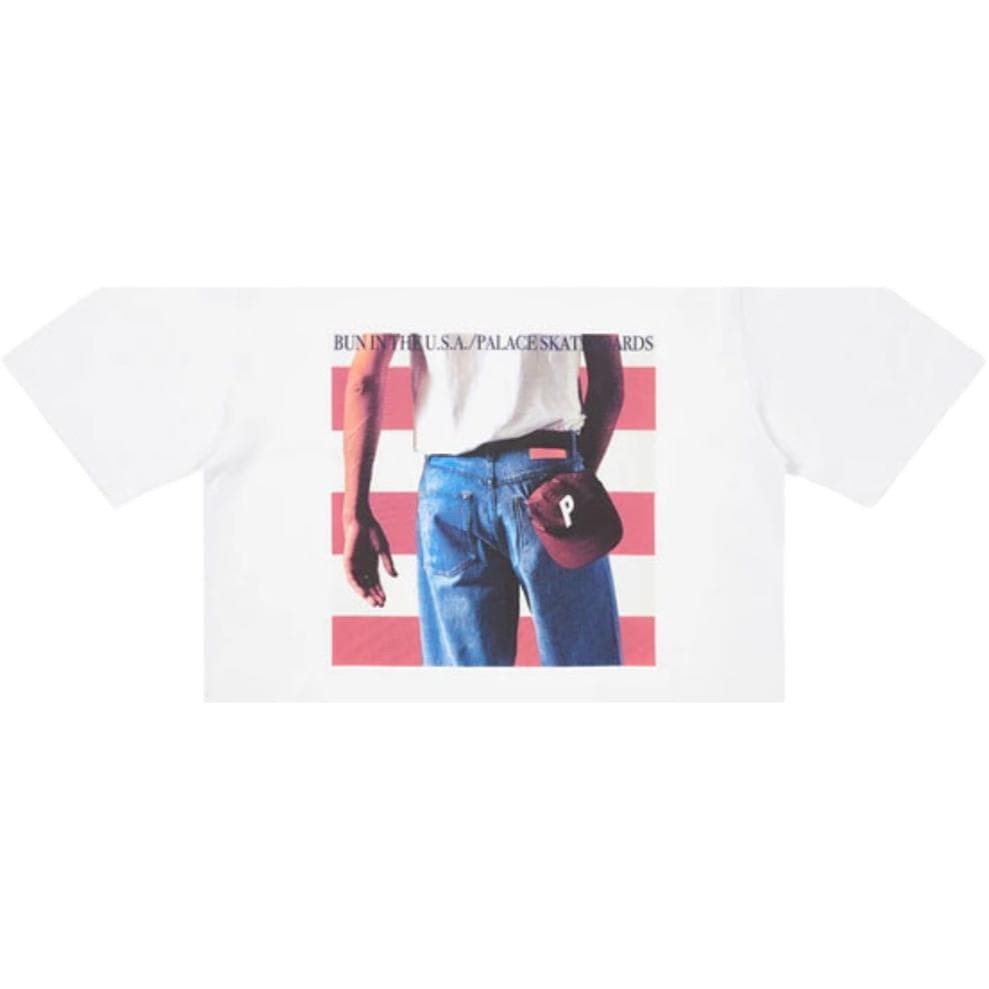 Футболка PALACE Born to Bun T-shirt White T - изображение 2