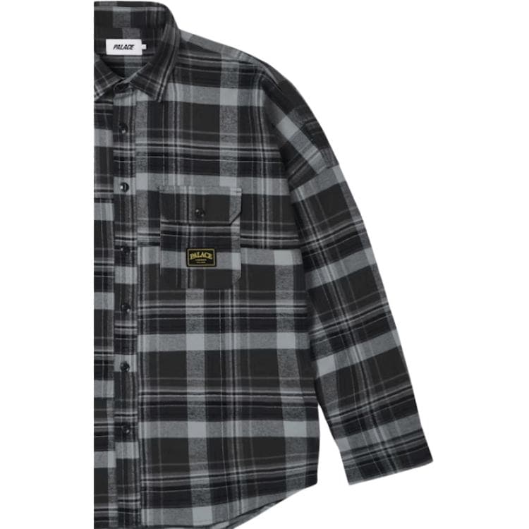 Рубашка PALACE FW25 DROP2 LUMBER Як Патч OVERSHIRT Рубашка Унисекс - изображение 5