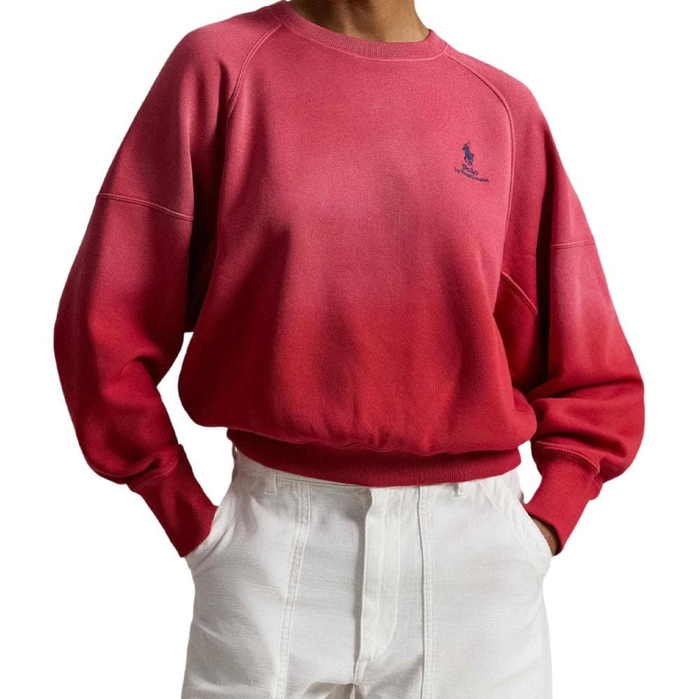 Худи Polo Ralph Lauren Светло-красный Женские Толстовки - изображение 2