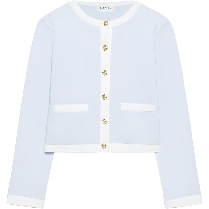 Кофта Aritzia SS26 BABATON Approach Кардиган Чудеса Плюшевая пряжа Трикотаж Женские - изображение 1