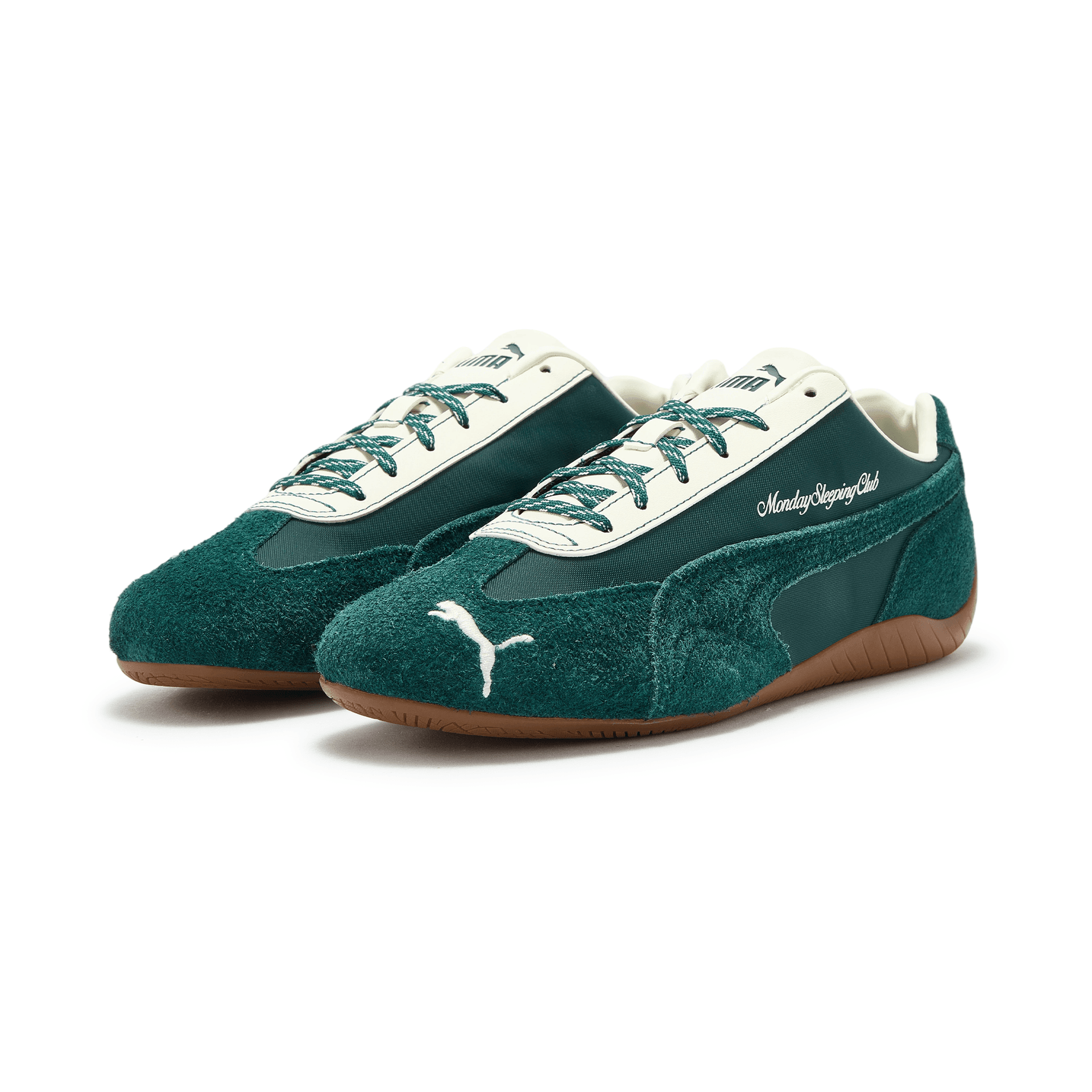 Кроссовки PUMA Speedcat Повседневная обувь Зеленый Унисекс - изображение 3