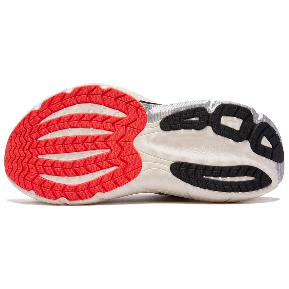 Кроссовки для бега Saucony Paramount Max Беговые кроссовки Low Топ Белый золотой Унисекс - изображение 4