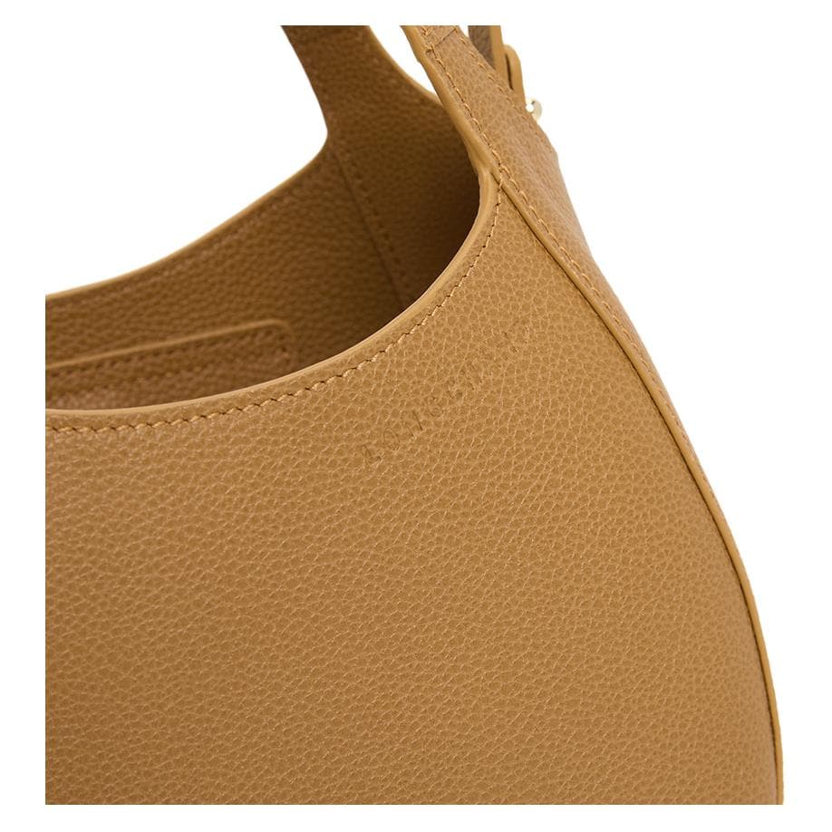 Сумка LONGCHAMP Le Foulonné Коровья кожа Через плечо Сумки Маленький Женские Коричневый - изображение 7