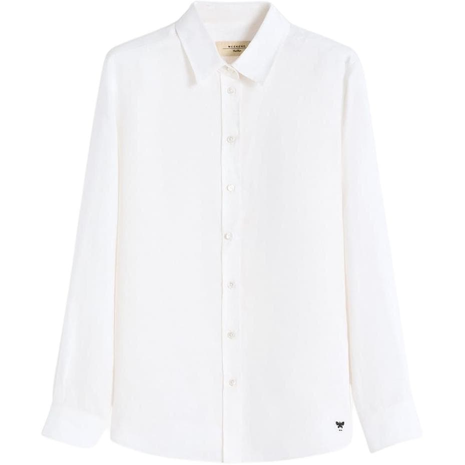 Блузка WEEKEND MaxMara Белые Женские Рубашки - изображение 1
