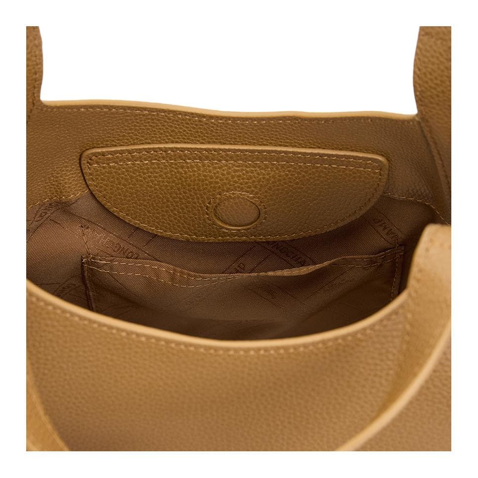 Сумка LONGCHAMP Le Foulonné Коровья кожа Через плечо Сумки Маленький Женские Коричневый - изображение 8