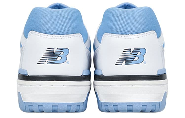 Ретро баскетбольные кроссовки New Balance 550 White Blue - изображение 4