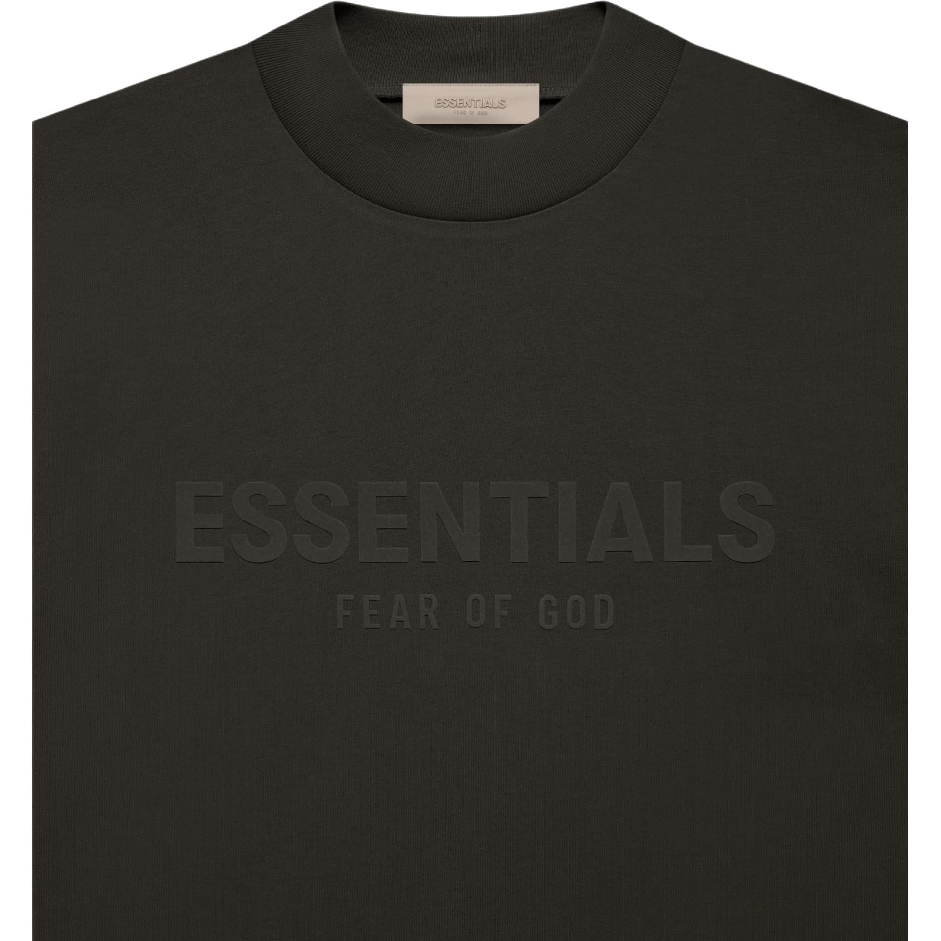 Платье Fear of God Essentials FW22 Womens LS Tee Dress off black - изображение 5