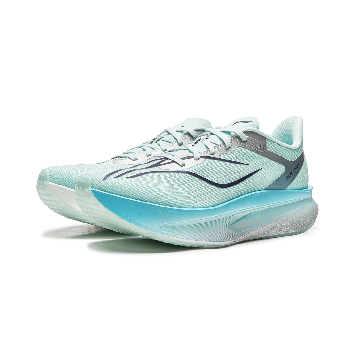 Кроссовки для бега Li NING Feidian 6 Challenger Беговые кроссовки Low Топ Аква-синий Мужской - изображение 3