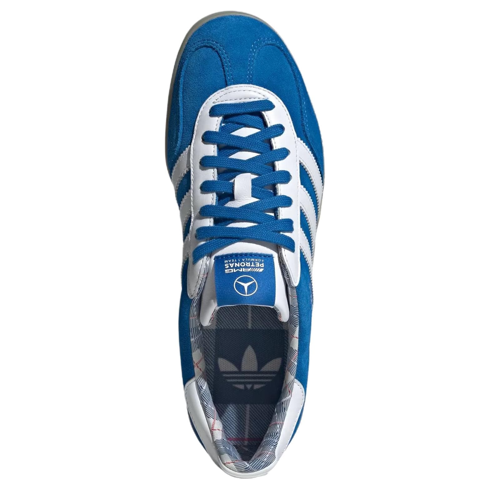 Кроссовки Adidas Originals GAZELLE INDOOR Кеды для скейтбординга Синий Мужской - изображение 4
