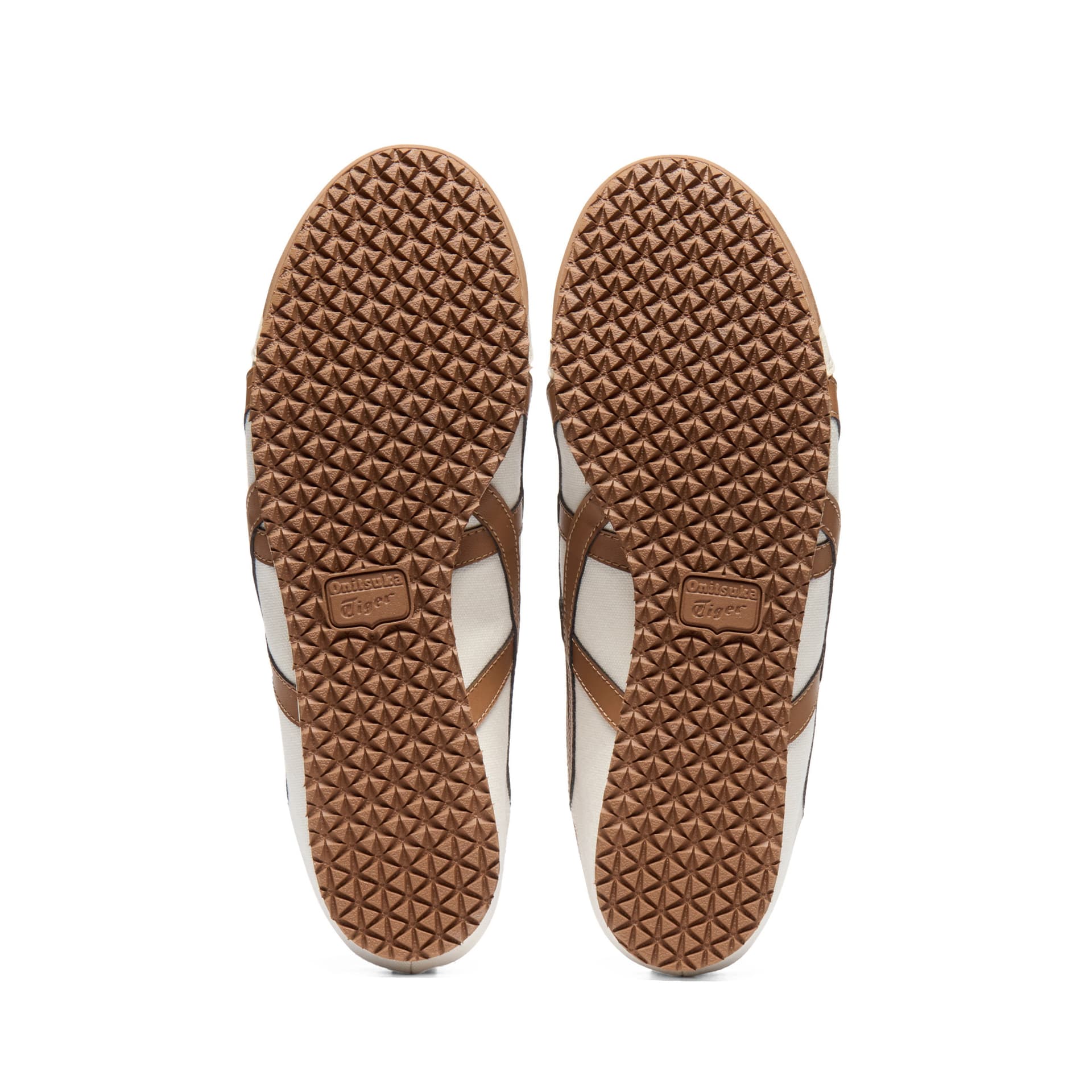 Кроссовки Onitsuka Tiger MEXICO 66 PARATY Повседневная обувь Низкий Топ Экрю Коричневый Унисекс - изображение 7