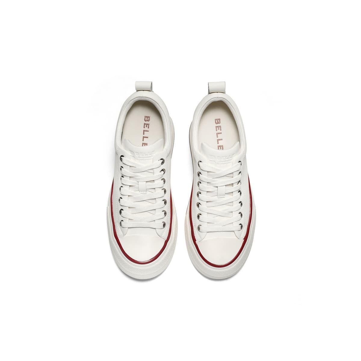 Кеды BELLE Canvas Shoes Low Top Ecru Women's - изображение 3