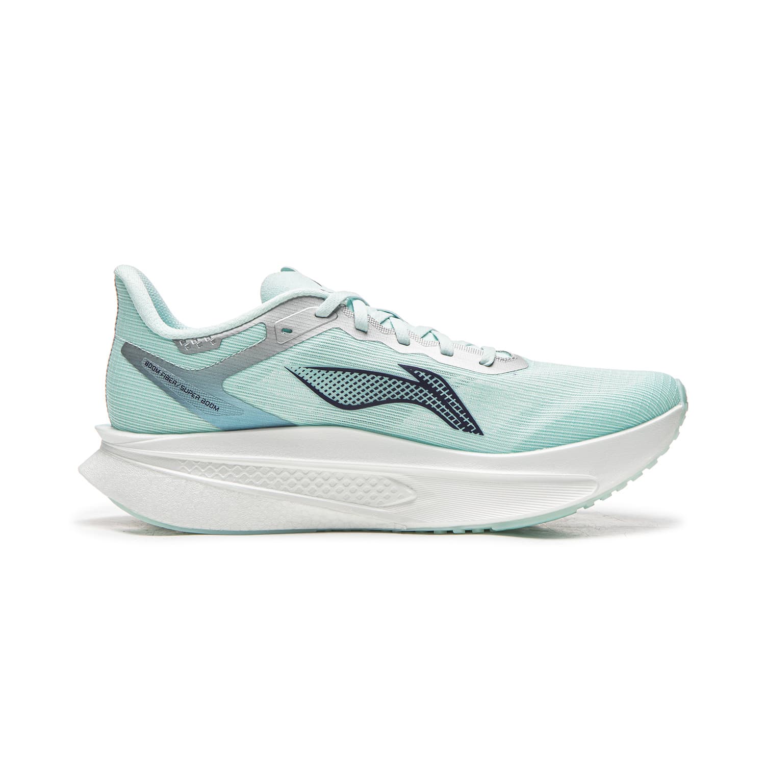 Кроссовки для бега Li NING Feidian 6 Challenger Беговые кроссовки Low Топ Аква-синий Мужской - изображение 2