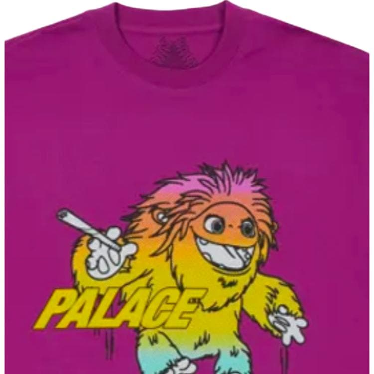 Футболка Palace FW21 Large Up T-Shirt PlumT - изображение 5