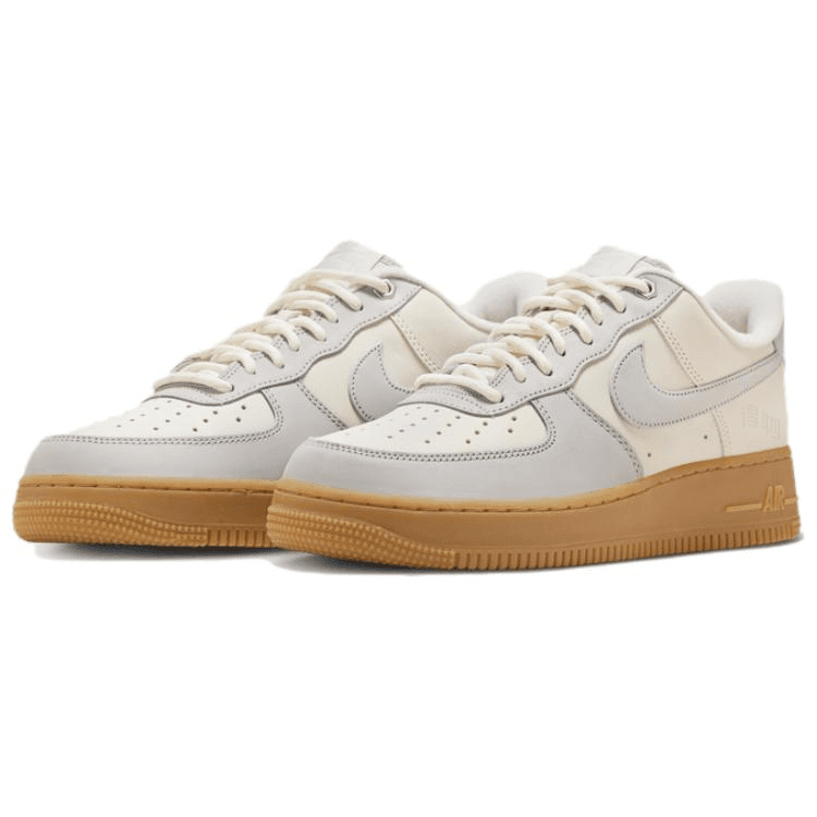 Кроссовки Nike Air Force 1 '07 Low WB Grey Brown — фото 3