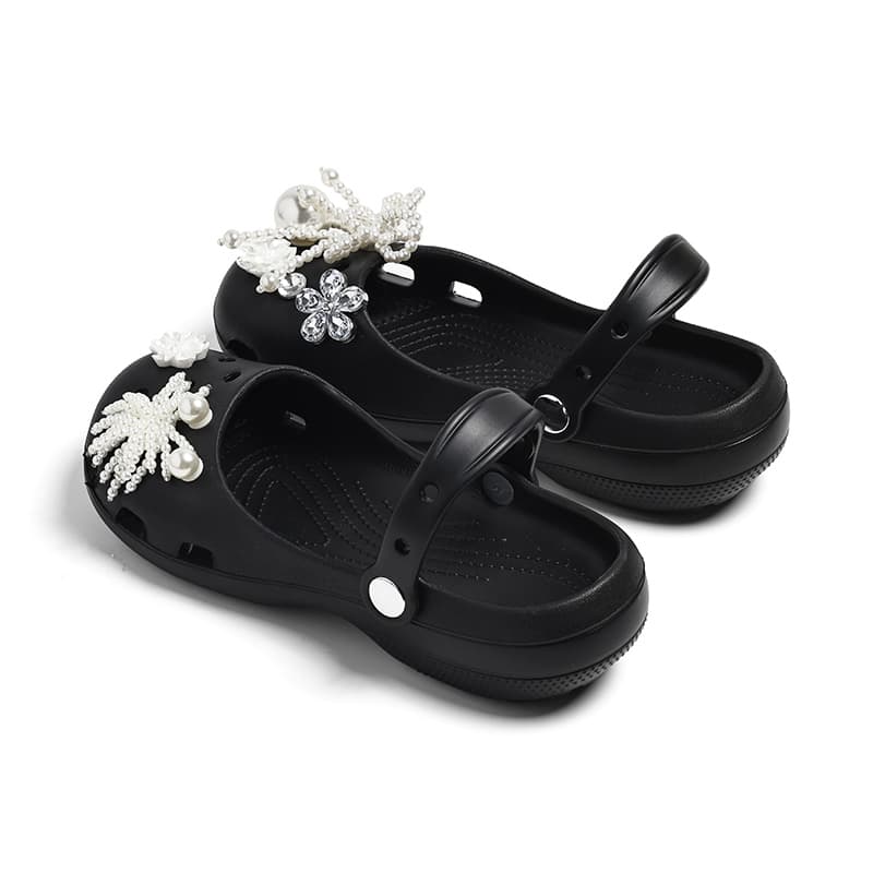 Сабо CENTRAL KITTY Sabo Rubber Black Women's - изображение 3