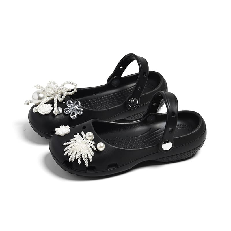 Сабо CENTRAL KITTY Sabo Rubber Black Women's - изображение 2